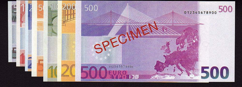 2001 Euro Specimen Set, Choice/Gem CU